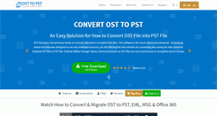 Desktop Screenshot of convertostpst.org